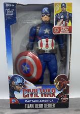 Marvel Hero Series Capitão América efeitos sonoros eletrônicos de voz Hasbro lacrado comprar usado  Enviando para Brazil
