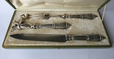 Tranchierbesteck knochenhalter gebraucht kaufen  Ahrensbök