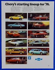 1976 chevrolet dealer d'occasion  Expédié en Belgium