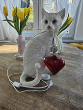 Tischleuchte katze werns gebraucht kaufen  Bad Liebenstein