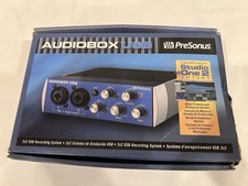 Interface de gravação PreSonus Audiobox USB 2x2 nova caixa aberta 2012 comprar usado  Enviando para Brazil