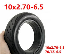 Lot of 2 (Pair) 10 Inch 10X2.70-6.5 Solid Tire 70/65-6.5 for Electric Scooter comprar usado  Enviando para Brazil
