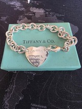Tiffany heart bracelet for sale  SELBY