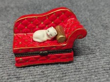 Porcelain hinged trinket for sale  North Little Rock