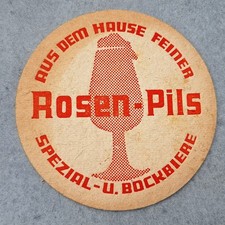 Alter bierdeckel rosenbrauerei gebraucht kaufen  Mannheim