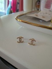 Chanel gold stud for sale  Norcross