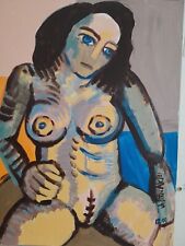Female nude acrylic for sale  Charleston