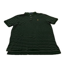 Camisa polo masculina manga curta gola algodão listrada GG Ralph Lauren em excelente estado usado comprar usado  Enviando para Brazil