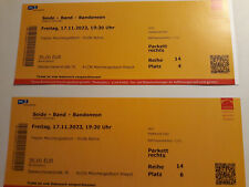 Tickets seide band gebraucht kaufen  Mönchengladbach