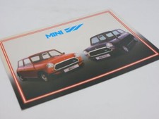 Austin Mini E HLE Brochure auto vintage car Depliant Prospekt originale italiano comprar usado  Enviando para Brazil