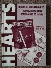 Heart midlothian programme for sale  CHELTENHAM