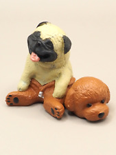 Brinquedo pug poodle imitação animal cápsula brinquedo mini boneco Japão U388 comprar usado  Enviando para Brazil