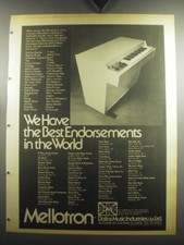1974 mellotron keyboard for sale  USA