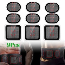 Almofadas de gel de substituição 9 peças para eletrodos de corpo Slendertone Abs Belt atualizados comprar usado  Enviando para Brazil