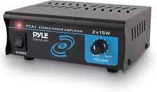 Amplificador de potência portátil compacto Pyle 2 canais 2x15W, usado comprar usado  Enviando para Brazil