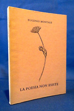 Eugenio montale poesia usato  Torino