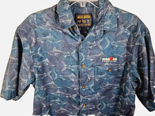 Camisa de triatlo WOOLRICH Ironman tamanho médio masculina botão frontal Kona Hawaii anos 80’ comprar usado  Enviando para Brazil