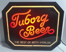 Tuborg beer lighted for sale  Camden