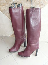 Bottes vintage bordeaux d'occasion  Tremblay-en-France