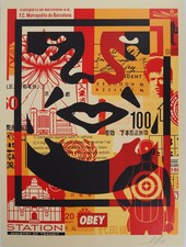 Shepard fairey face d'occasion Shepard fairey face d'occasion  Paris XX