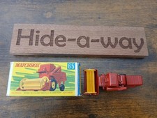 Vintage matchbox combine for sale  PLYMOUTH