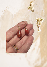 Carnelian crystal drop for sale  MORECAMBE