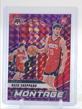 REED SHEPPARD 2024-25 MONTAGEM EM MOSAICO ROOKIE PURPLE ROCKETS RC /99 Q4994 comprar usado  Enviando para Brazil