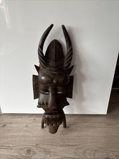 Wooden carved mask for sale  COVENTRY