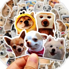 Stickers drôles chiens d'occasion  Nantes-