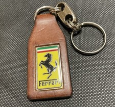 Chaveiro de couro Ferrari Cloisonne GENUÍNO DE FÁBRICA 360 430 550 612 355 599 comprar usado  Enviando para Brazil