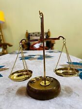 Antique brass balance d'occasion  Expédié en Belgium