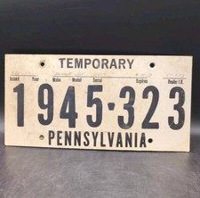 1973 pennsylvania temporary for sale  Grand Junction