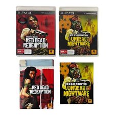 Red Dead Redemption + Undead Nightmare Sony PlayStation 3 PS3 Rockstar postagem gratuita comprar usado  Enviando para Brazil