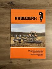 Rig rabewerk prospekt gebraucht kaufen  Voerde (Niederrhein)
