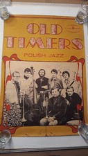 OLD TIMERS -  oryginal   Marek KAREWICZ + autografy Polish Jazz Poster WYPRZEDAŻ na sprzedaż  PL