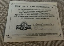 Wwe wrestlemania undertaker for sale  Oak Lawn