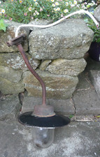 Ancienne lampe émaillée d'occasion  France