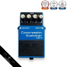 Pedal de efeitos de guitarra BOSS CS-3 CS3 compressão sustentador compressor analógico Japão comprar usado  Enviando para Brazil