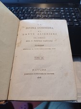 Libro divina commedia usato  Salo