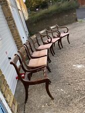 Antique chairs gold for sale  LONDON