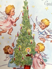 Vintage angels cherubs for sale  ADDLESTONE