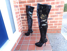 Fantasy black patent for sale  DAVENTRY