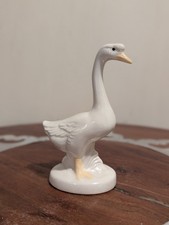 Estatueta de porcelana cerâmica vintage de um ganso branco chinês feita no Japão comprar usado  Enviando para Brazil
