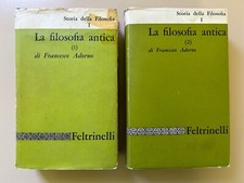 Filosofia antica francesco usato  Campobasso