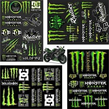 Lot autocollants monster d'occasion  France