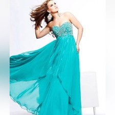 Sherri hill aqua for sale  Parkton
