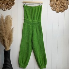 Usado, Macacão Free People sem alças fuzzy terry lã uma peça macacão XS comprar usado  Enviando para Brazil
