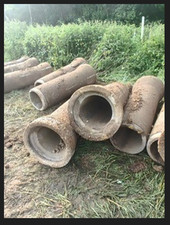 Concrete drainage pipes for sale  WAREHAM