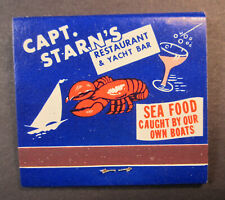 Restaurant matchbook capt for sale  Bowie