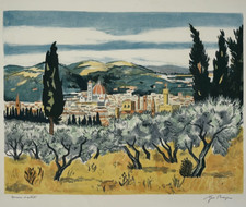 Florence view lithograph d'occasion  Expédié en Belgium